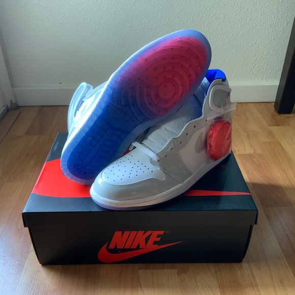 jordan 1 zoom racer blue box